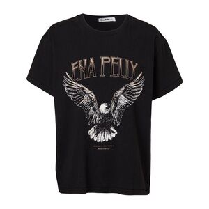 Ena Pelly Soaring Eagle Tee Washed Black